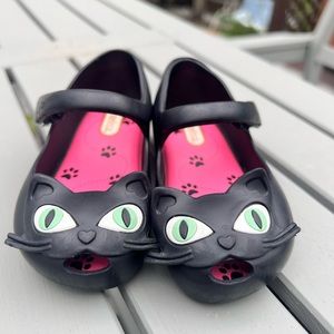 Mini Melissa kitty shoes